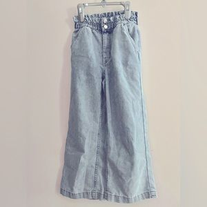 Girls Wide Leg Jeans Pants. Size US 6x